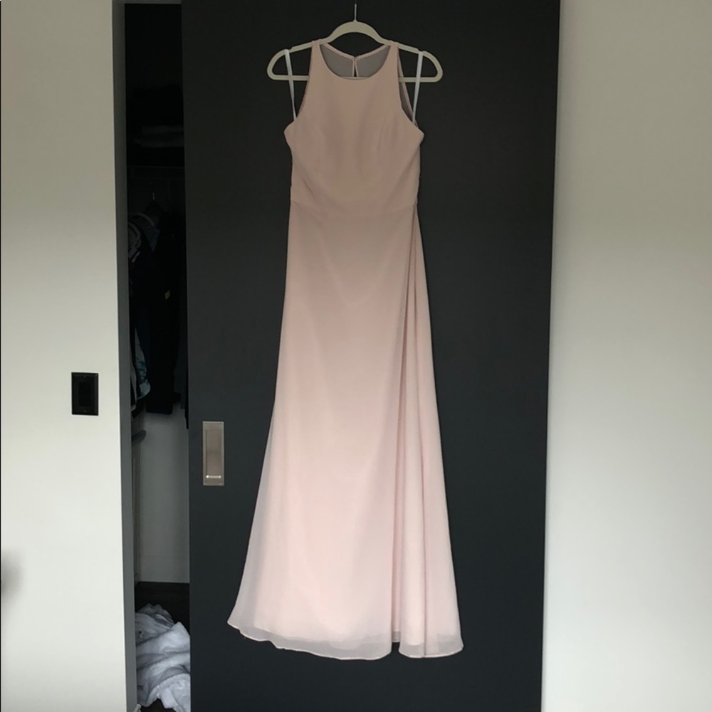 Hayley Paige dress 5714 blush size 6
